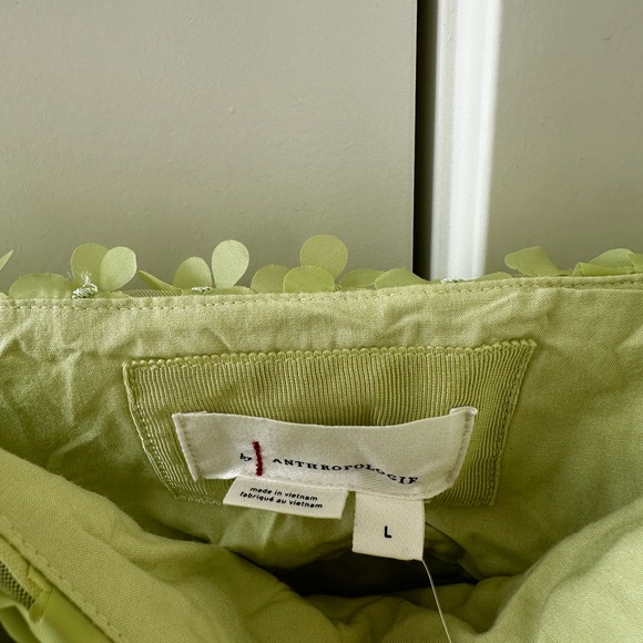 Anthropologie 3D Floral Embellished Mini Dress - Picture 9 of 12